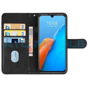 Pouzdro Shield4U Infinix Note 12 2023 (X676C) otev&iacute;rac&iacute; čern&eacute;