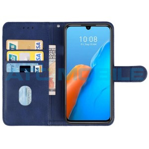 Pouzdro Shield4U Infinix Note 12 2023 (X676C) otev&iacute;rac&iacute; modr&eacute;