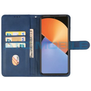 Pouzdro Shield4U Infinix Note 30 Pro (X678B) otev&iacute;rac&iacute; modr&eacute;