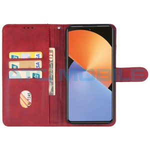 Pouzdro Shield4U Infinix Note 30 Pro (X678B) otev&iacute;rac&iacute; červen&eacute;