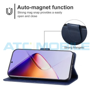 Pouzdro Shield4U Infinix Note 40 (X6853) otev&iacute;rac&iacute; modr&eacute;