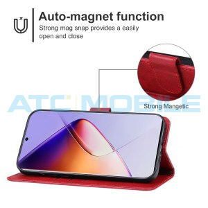 Pouzdro Shield4U Infinix Note 40 Pro (X6850) otev&iacute;rac&iacute; červen&eacute;