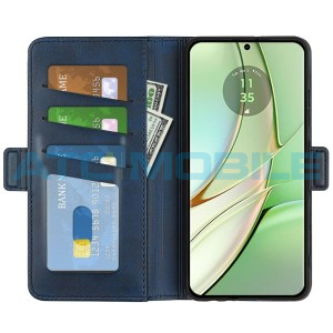 Pouzdro Shield4U Motorola Edge 40 (XT2303) Magnetic Buckle modr&eacute;