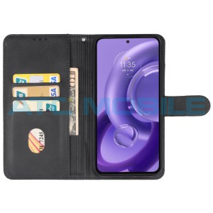Pouzdro Shield4U Motorola Edge 40 Neo (XT2307-1) otev&iacute;rac&iacute; čern&eacute;
