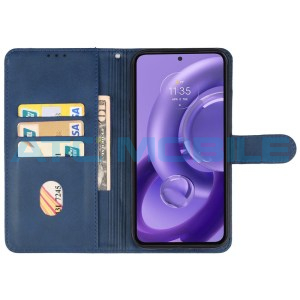 Pouzdro Shield4U Motorola Edge 40 Neo (XT2307-1) otev&iacute;rac&iacute; modr&yacute;