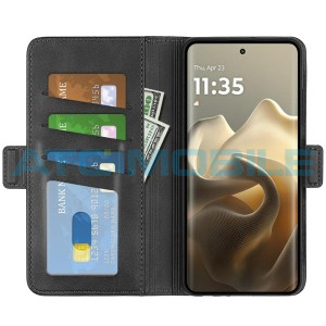 Pouzdro Shield4U Motorola Edge 60 Pro (XT2507) Magnetic Buckle čern&eacute;