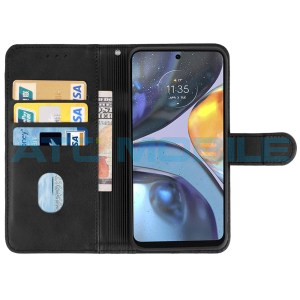Pouzdro Shield4U Motorola Moto G22 (XT2231), Moto E32s (XT2229) otev&iacute;rac&iacute; čern&eacute;