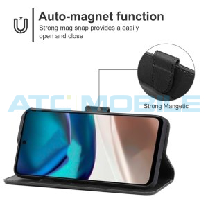 Pouzdro Shield4U Motorola Moto G42 (XT2233) otev&iacute;rac&iacute; čern&eacute;