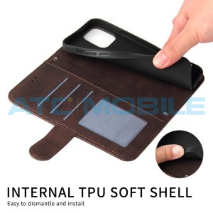 Pouzdro Shield4U Motorola Moto G57 Power 5G, G67 Power 5G Skin Feel hněd&eacute;