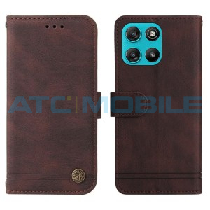 Pouzdro Shield4U Motorola Moto G57 Power 5G, G67 Power 5G Skin Feel hněd&eacute;