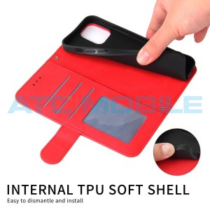 Pouzdro Shield4U Motorola Moto G57 Power 5G, G67 Power 5G Skin Feel červen&eacute;