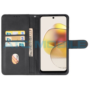 Pouzdro Shield4U Motorola Moto G73 5G otev&iacute;rac&iacute; čern&eacute;