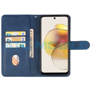 Pouzdro Shield4U Motorola Moto G73 5G otev&iacute;rac&iacute; modr&eacute;