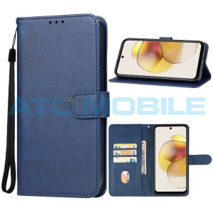 Pouzdro Shield4U Motorola Moto G73 5G otev&iacute;rac&iacute; modr&eacute;