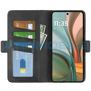 Pouzdro Shield4U Motorola Moto G75 5G (XT2437) Magnetic Buckle čern&eacute;