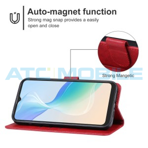 Pouzdro Shield4U Oscal C30, C30 Pro otev&iacute;rac&iacute; červen&eacute;