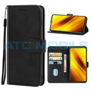 Pouzdro Shield4U Poco X3, X3 NFC, X3 Pro otev&iacute;rac&iacute; čern&eacute;