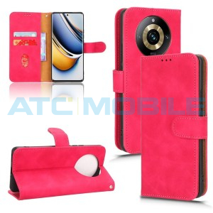 Pouzdro Shield4U Realme 11 Pro 5G (RMX3771), 11 Pro+ 5G (RMX3741) Skin Feel otev&iacute;rac&iacute; červen&eacute;