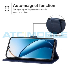 Pouzdro Shield4U Realme 12 Pro 5G (RMX3842), 12 Pro+ 5G (RMX3840) otev&iacute;rac&iacute; modr&eacute;