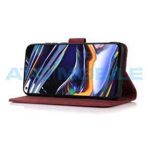 Pouzdro Shield4U Realme 14 Pro 5G (RMX5056) Matte, otev&iacute;rac&iacute; červen&eacute;