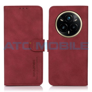 Pouzdro Shield4U Realme 14 Pro 5G (RMX5056) Matte, otev&iacute;rac&iacute; červen&eacute;