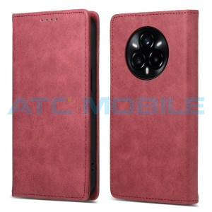Pouzdro Shield4U Realme 14 Pro+ 5G (RMX5051) Business Magnetic, RFID blokace, otev&iacute;rac&iacute; červen&eacute;