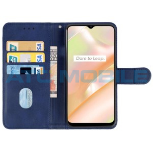Pouzdro Shield4U Realme C33 (RMX3624) otev&iacute;rac&iacute; modr&eacute;