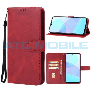Pouzdro Shield4U Realme C51 (RMX3830) otev&iacute;rac&iacute; červen&eacute;