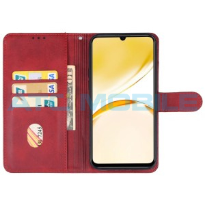 Pouzdro Shield4U Realme C53 (RMX3760) otev&iacute;rac&iacute; červen&eacute;