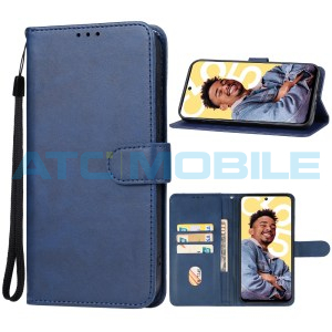 Pouzdro Shield4U Realme C55 (RMX3710) otev&iacute;rac&iacute; modr&eacute;