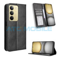 Pouzdro Shield4U Realme C75 (RMX3941) Magnetic Buckle otev&iacute;rac&iacute; čern&eacute;