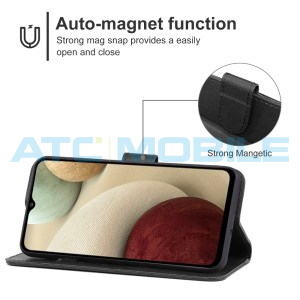 Pouzdro Shield4U Samsung Galaxy A13 (SM-A135) otev&iacute;rac&iacute; čern&eacute;