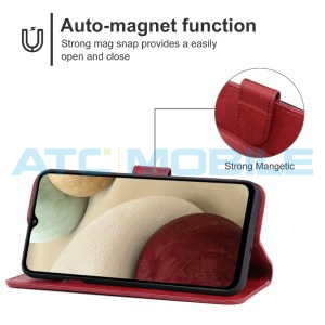 Pouzdro Shield4U Samsung Galaxy A13 (SM-A135) otev&iacute;rac&iacute; červen&eacute;