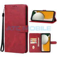 Pouzdro Shield4U Samsung Galaxy A15 (SM-A155, SM-A156) otev&iacute;rac&iacute; červen&eacute;