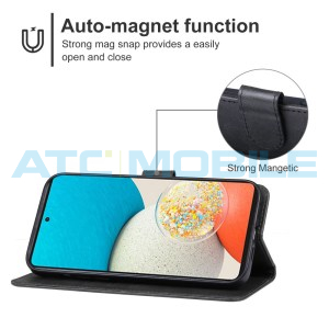 Pouzdro Shield4U Samsung Galaxy A54 5G (SM-A546) otev&iacute;rac&iacute; čern&eacute;
