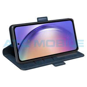Pouzdro Shield4U Samsung Galaxy A55 5G (SM-A556) otev&iacute;rac&iacute; modr&eacute;