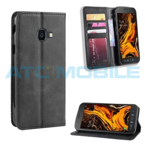 Pouzdro Shield4U Magnetic Samsung Galaxy XCover 4, 4s (SM-G390, SM-G398) otev&iacute;rac&iacute; čern&eacute;
