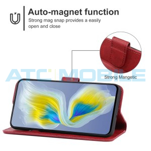 Pouzdro Shield4U Tecno Camon 18 Premier otev&iacute;rac&iacute; červen&eacute;
