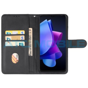Pouzdro Shield4U Tecno Spark 10, 10C otev&iacute;rac&iacute; čern&eacute;