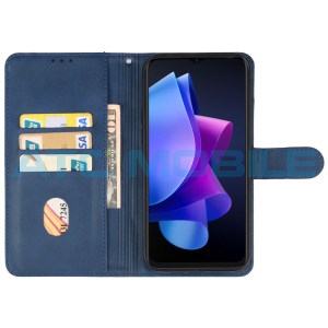 Pouzdro Shield4U Tecno Spark 10, 10C otev&iacute;rac&iacute; modr&eacute;