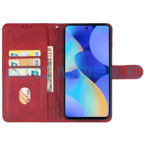 Pouzdro Shield4U Tecno Spark 10 Pro otev&iacute;rac&iacute; červen&eacute;