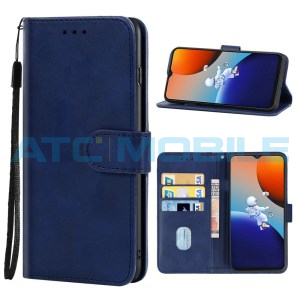 Pouzdro Shield4U Tecno Spark 9 otev&iacute;rac&iacute; modr&eacute;