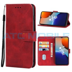 Pouzdro Shield4U Tecno Spark 9 otev&iacute;rac&iacute; červen&eacute;