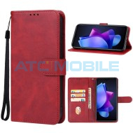 Pouzdro Shield4U Tecno Spark Go 2023 otev&iacute;rac&iacute; červen&eacute;