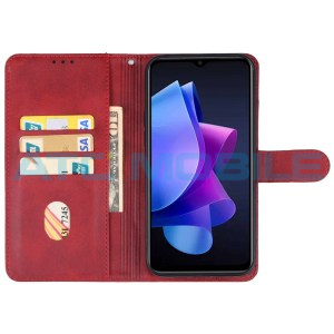 Pouzdro Shield4U Tecno Spark Go 2023 otev&iacute;rac&iacute; červen&eacute;