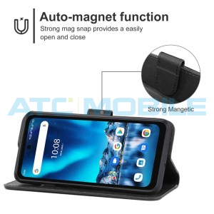 Pouzdro Shield4U Umidigi Bison 2 Pro otev&iacute;rac&iacute; čern&eacute;