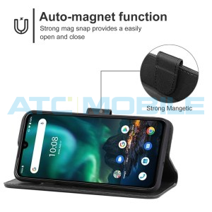 Pouzdro Shield4U Umidigi Bison, Bison Plus otev&iacute;rac&iacute; čern&eacute;