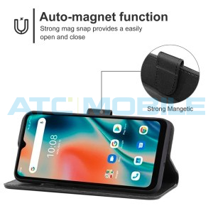 Pouzdro Shield4U Umidigi Bison X10 Pro otev&iacute;rac&iacute; čern&eacute;