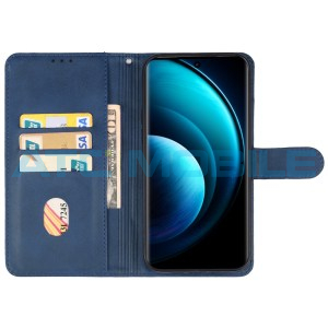 Pouzdro Shield4U Vivo X100 Pro otev&iacute;rac&iacute; modr&eacute;