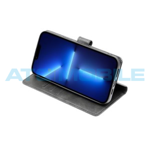 Pouzdro Shield4U Xiaomi 13 Calf Texture čern&eacute;